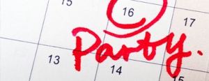 party date on calendar