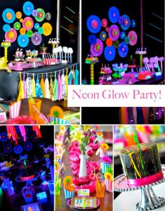 neon glow party
